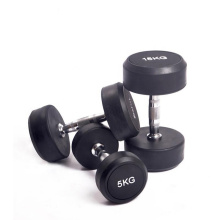 KG Rubber Hex Dumbbell pairs